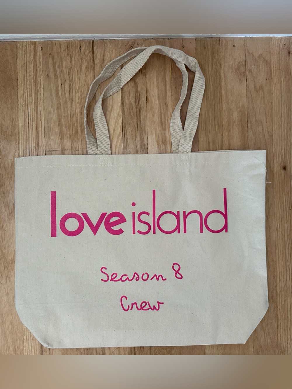 NWOT Love Island Canvas Tote Bag